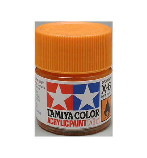 Tamiya Acrylic Mini X6 Orange TAM81506