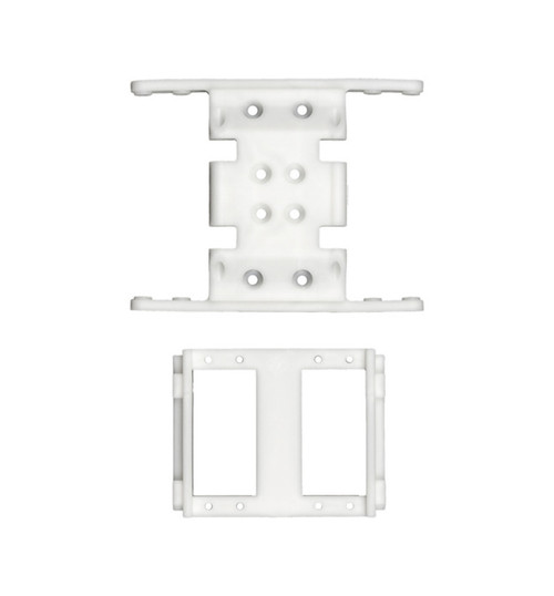 Associated Enduro Gearbox And Servo Mounts Natural ASC42405