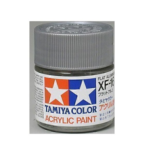 Tamiya Acrylic XF16 Flat Aluminum TAM81316