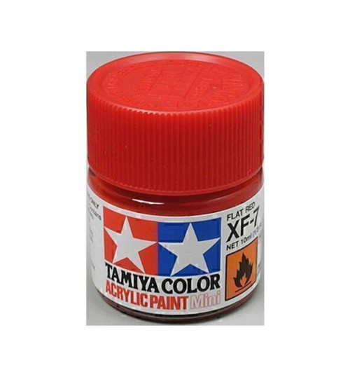 Tamiya Acrylic Mini XF7 Flat Red TAM81707