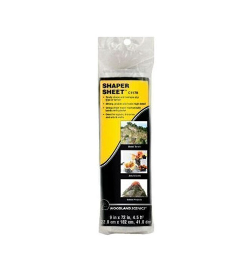 Woodland Scenics Shaper Sheet 9 x 72 WOOC1178