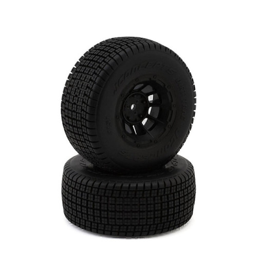 JConcepts Dirt Trac - Green Compound Pre-Mounted On #3351B Hazard JCO4151-3244