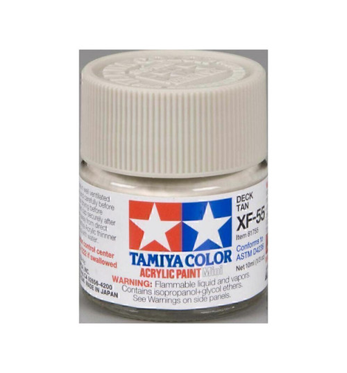 Tamiya Acrylic Mini XF55 Deck Tan TAM81755