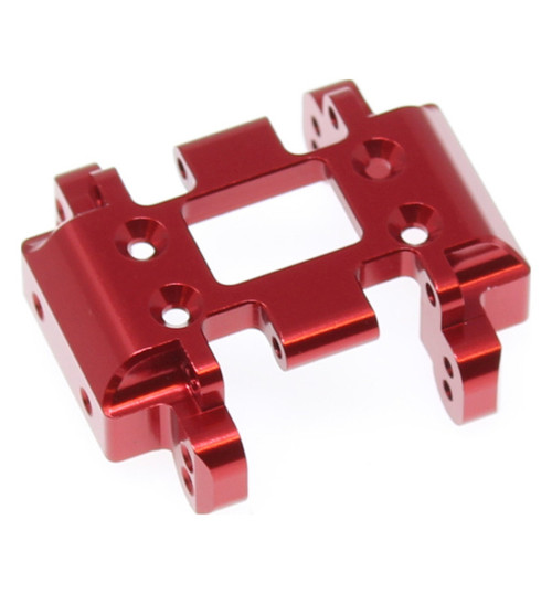 Redcat Center Skid Plate (Aluminum)(Red)(1pc) RER30384