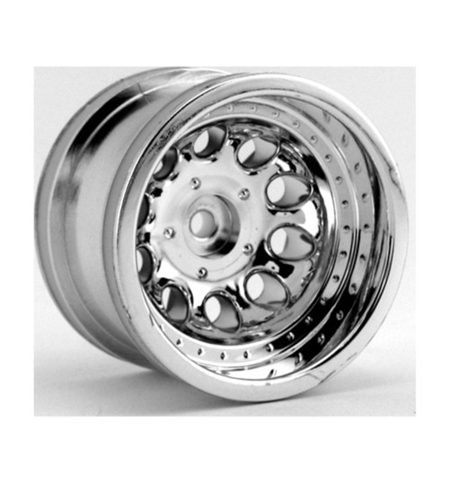 RPM R/C Products Chrome 2.2 Revolver Rock Crawler Wheels Wide Wheelbase RPM82233