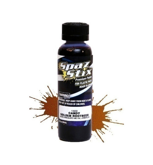 Spaz Stix Candy Rootbeer Airbrush Ready Paint 2oz Bottle SZX15650