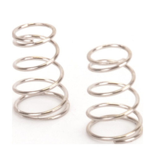 Schumacher Racing Rear Springs Nickel - Hard pr - A1 A2 E1 SCHU4841