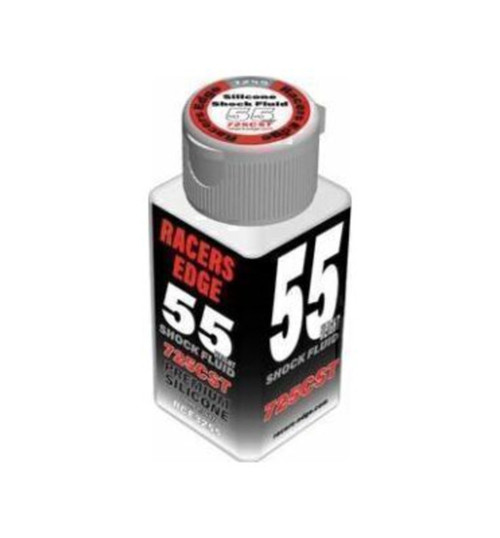 Racers Edge 55 Weight 725cst 70ml 2.36oz Pure Silicone Shock Oil RCE3255