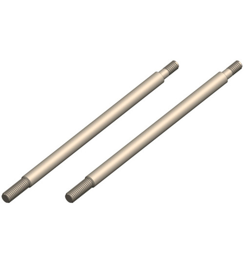 Corally Shock Shaft - 66mm - Rear - Steel - 2 Pcs: Dementor, Kronos COR00180-164
