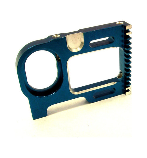 Hot Racing Associated 12l Blue Aluminum Motor Plate LC1006