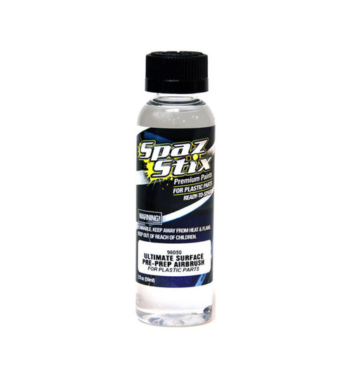 Spaz Stix Surface Pre-Prep 2oz Bottle for Use in Airbrushes SZX90050