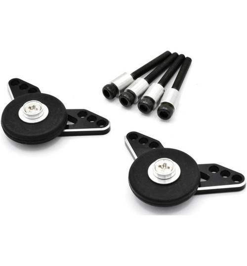 Hot Racing Axial AX10 Scorpion SCX10 Adjustable Skid Plate Wheel SCP133WH01