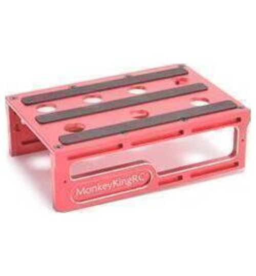 Monkey King RC Aluminium Luxury Car Stand 1:10th - 1/8th - Red MK5972R