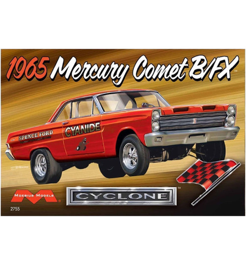 Moebius Models 1965 Mercury Comet B/FX Cyclone 1/25th Scale MOE2755