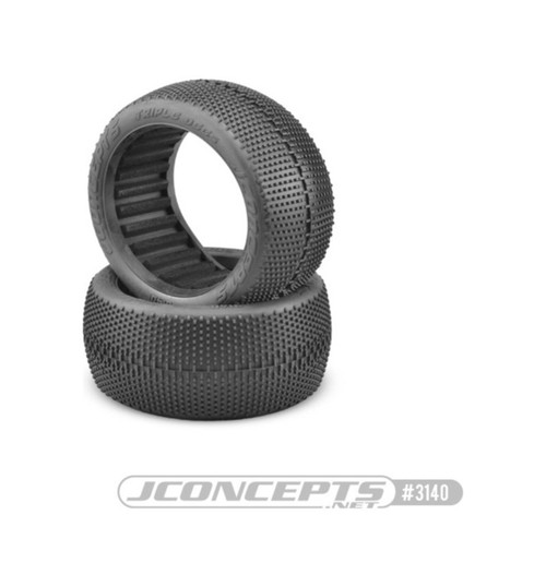 JConcepts 1/8 Triple Dees Green Compound:4.0 inch Truck Wheel 2 JCO3140-02