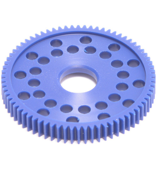 Core RC Diff Spur 48DP - 87T - 5mm - 16 Ball - Blue CRW48087
