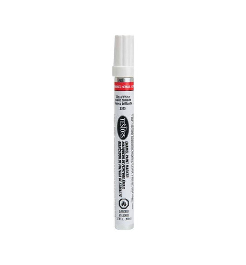Testors Enamel Paint Marker Gloss White TES2545c