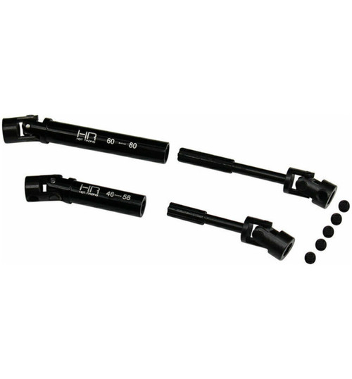 Hot Racing Traxxas TRX4MT Steel Center Universal Driveshafts (2) TXMT3701