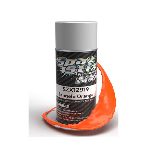 Spaz Stix Tangelo Orange Aerosol Paint, 3.5oz Can SZX12919