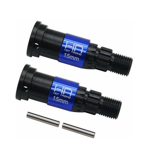 Hot Racing Traxxas Xmaxx XRT Steel Hd Cv Drive Axles Wheel Shaft +15mm XRT288C15