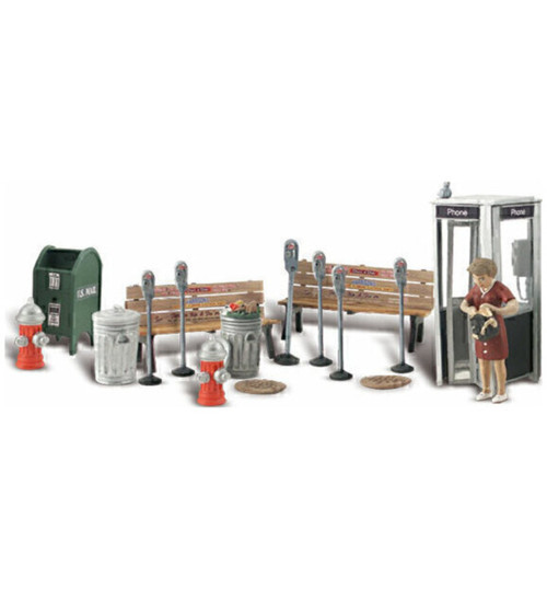 Woodland Scenics O Street Accessories WOOA2764