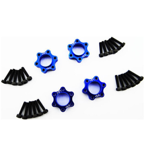 Hot Racing Axial 1/10 Yeti 5mm Aluminum Wheel Extensions YET10EF06