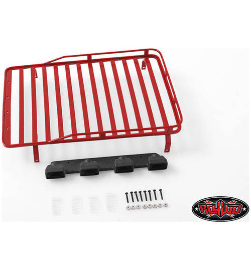 RC4WD Roof Rack w/Light Pods 1/18 Gelande D90 Red RC4VVV-C0280