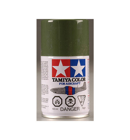 Tamiya Aircraft Spray AS-9 Dark Green 100ml Acrylic TAM86509