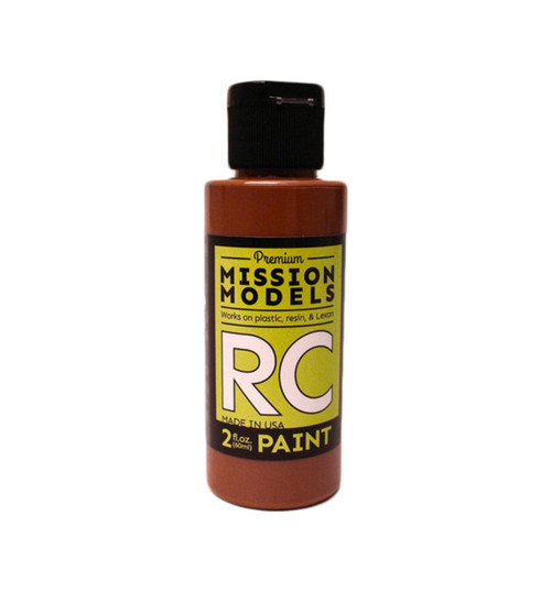 Mission Models Brown Water-Based Rc Airbrush Paint 2oz MIOMMRC-007