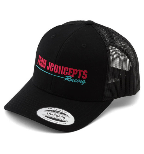 JConcepts Retro Snapback Round Bill Hat (Pink/Teal) (One Size Fits Most) JCO5280