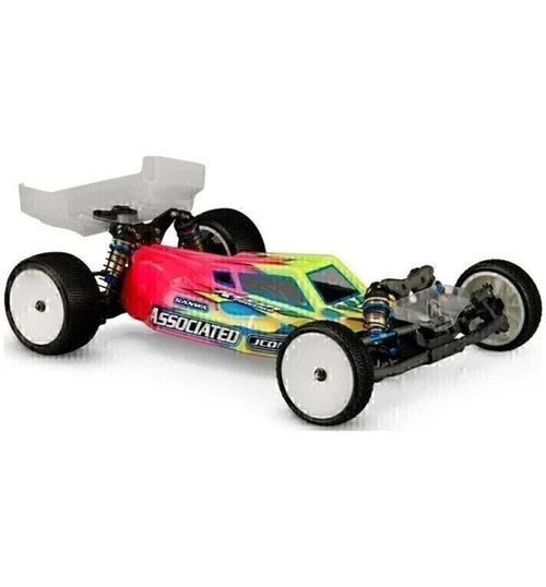 JConcepts S2 - B6.4 B6.4d Clear Body W/ Carpet Turf Wing - Light Weigh JCO0474L