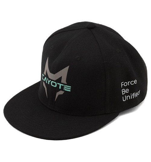 Cayote Snapback Flatbill Hat (Black) (One Size Fits Most) CYEFH01