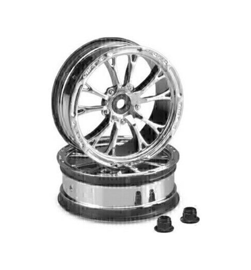 JConcepts 2.2 12mm hex front wheel - chrome - drag racing JCO3399C
