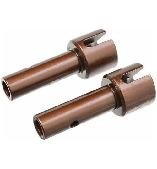 Corally Pro Drive Axle - Short - Rear - Swiss Spring Steel - 2 COR00180-370-X