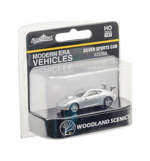 Woodland Scenics HO Silver Sports Car WOOAS5368