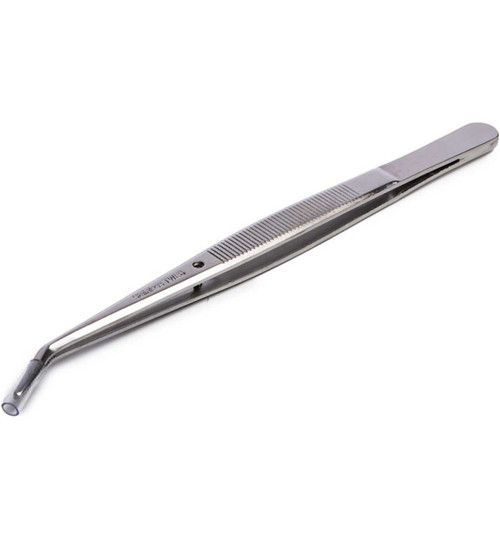 Hobby Essentials Tweezer 6 in Curved Fine Point Ss HDXK0135