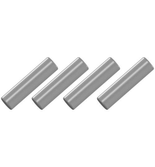 Corally Differential Outdrive Pin - 2x10mm - Steel - 4 Pcs: Demento COR00180-205
