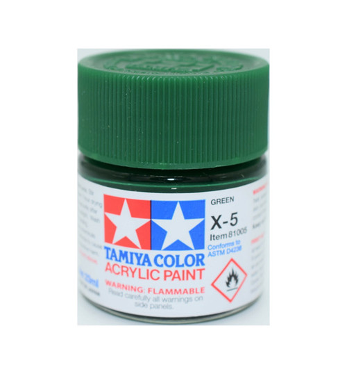 Tamiya Acrylic X5 Gloss Green TAM81005