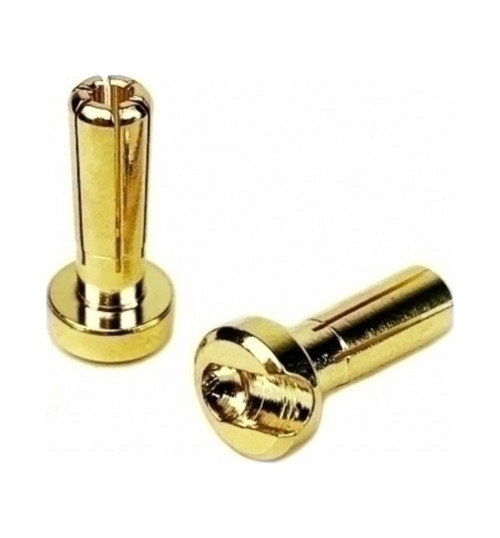 1UP Racing Lowpro Bullet Plugs - 4mm - Pair 1UP190401