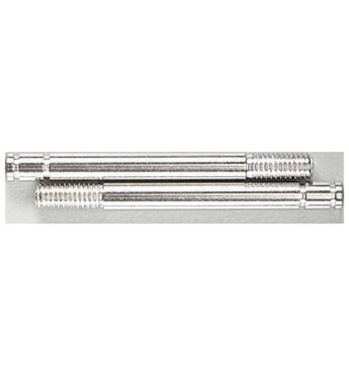 Traxxas Shock shafts, steel, chrome finish (32mm) (2) TRA4262