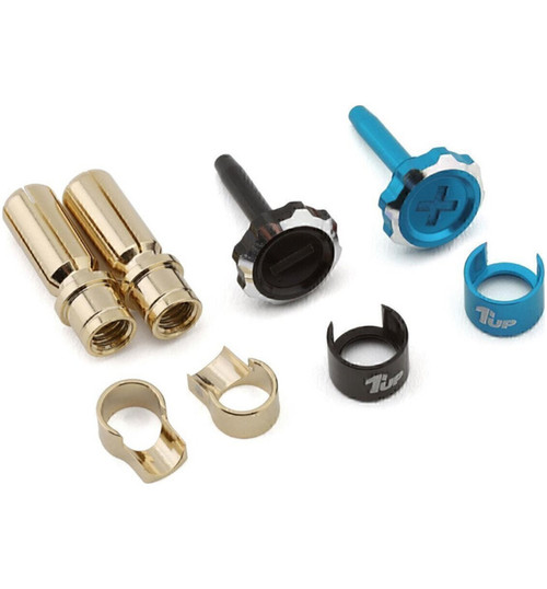 1UP Racing Lockdown Adjustable Bullet Plug Grips W/5mm Bullets 1UP190452