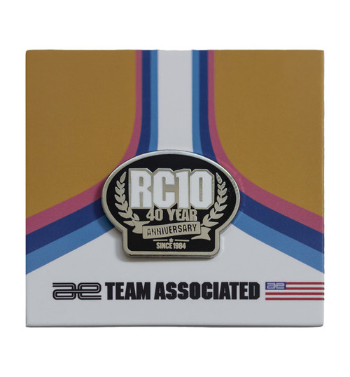 Associated RC10 40th Year Anniversary Pin ASC97152