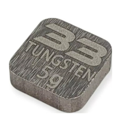 Mon-tech Racing Mr33 Tungsten Weight - 10 X 10 X 3mm - 5g MR33-TW-5G