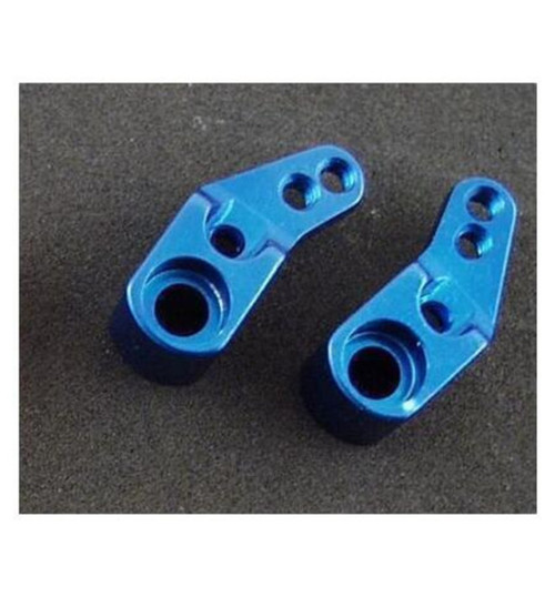 GPM Racing Associated Rc-12 Blue Aluminum Front Knuckles LW15B06