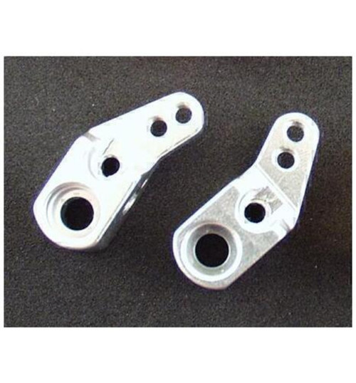 GPM Racing Associated Rc-12 Silver Aluminum Front Knuckles LW15B08
