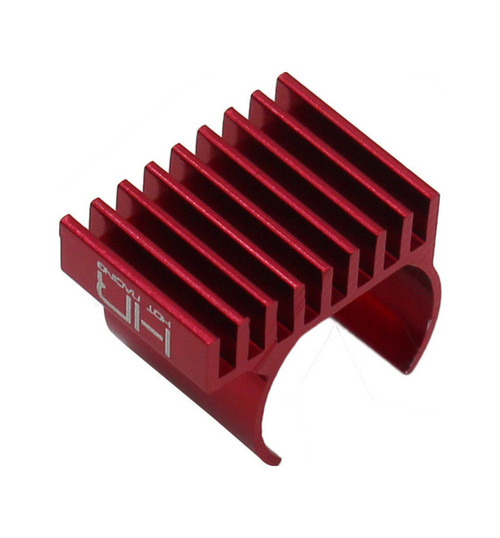 Hot Racing Axial SCX24 Red 9 Fin 030 Aluminum Motor Heat Sink SXTF030H02