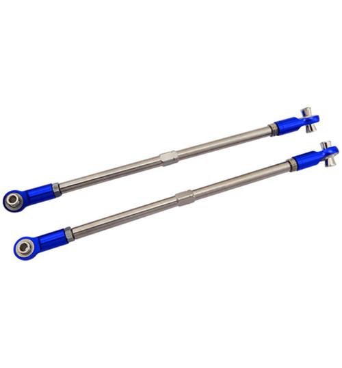 Hot Racing Traxxas E Revo Revo Titanium Steering Turbuckles w/ Ends RVO49T06