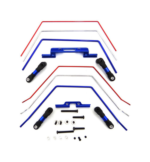 Hot Racing Traxxas Slash 2wd Front and Rear Wide Anti Roll Bar Sway Bar TE311SLC