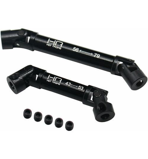 Hot Racing Axial SCX24 Steel Center Driveshafts (L/M) SXTF37M01