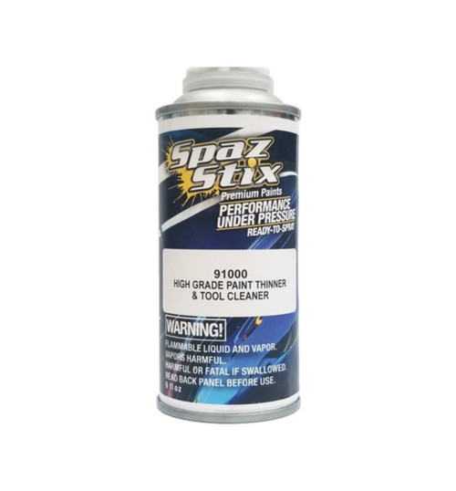 Spaz Stix Airbrush Tool Wash - Lacquer Thinner 6oz SZX91000